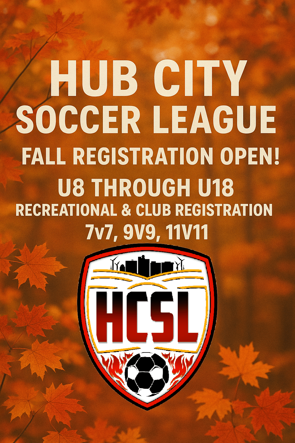 HCSL Fall Registration